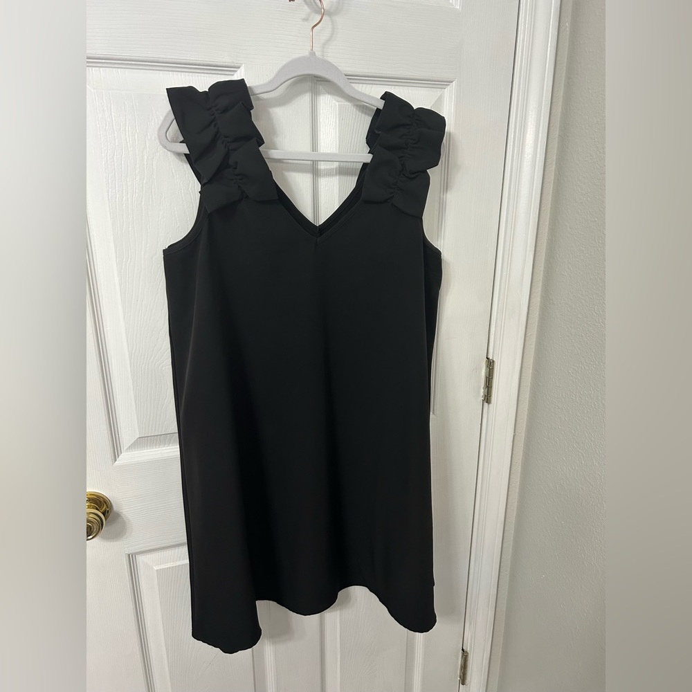 Mud Pie Elegant Black Mini Dress